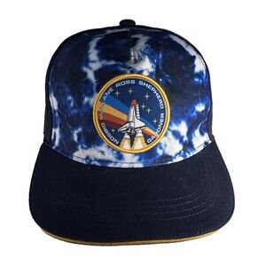 Nasa Space Shuttle Tie Dye Cap Gibson Mullane Ross Shepherd Gardner  Youth OS